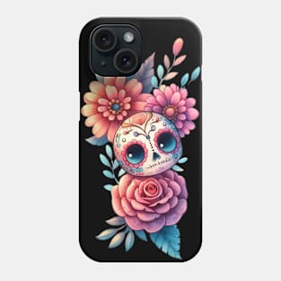 Little Cuties - Wee Sugar Skull Phone Case