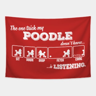 Poodle Tapestry