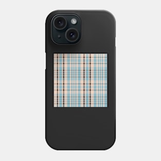 Autumn Aesthetic Sorcha 1 Hand Drawn Textured Plaid Pattern Phone Case