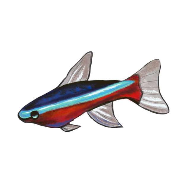 Neon Tetra by shehitsback