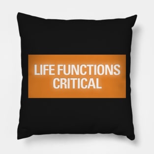 Life Functions Critical Pillow