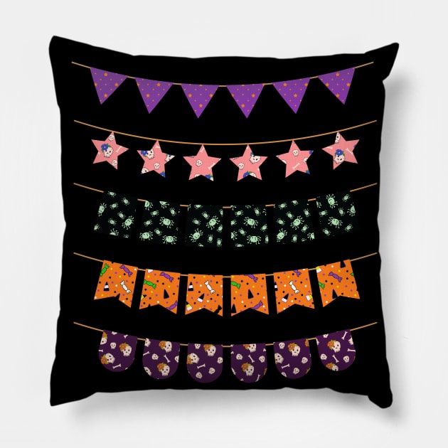 Happy Halloween Decorations Pillow by holidaystore