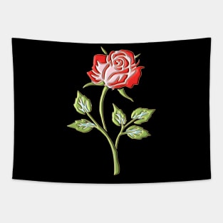 Colored Rose Tapestry