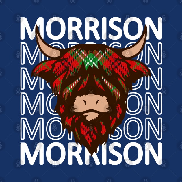 Clan Morrison - Hairy Coo by Taylor'd Designs