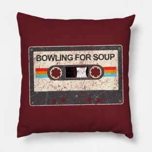 kurniamarga vintage cassette tape Bowling for Soup Pillow