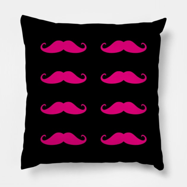 Warfstaches Pillow by MandyDesigns