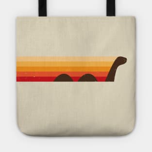 Retro Loch Ness Monster Tote