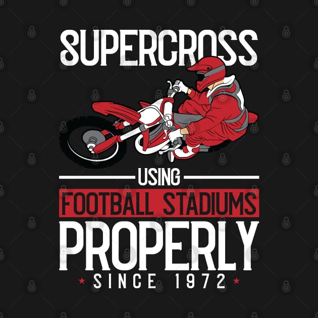 Supercross Using Football Stadiums Motocross Dirt Biking by Riffize