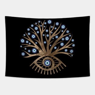 Greek Eye Tree - Mati Mataki - Matiasma Tapestry