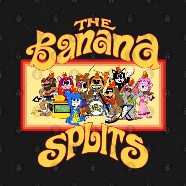 The Banana Spilts Team by Jandara