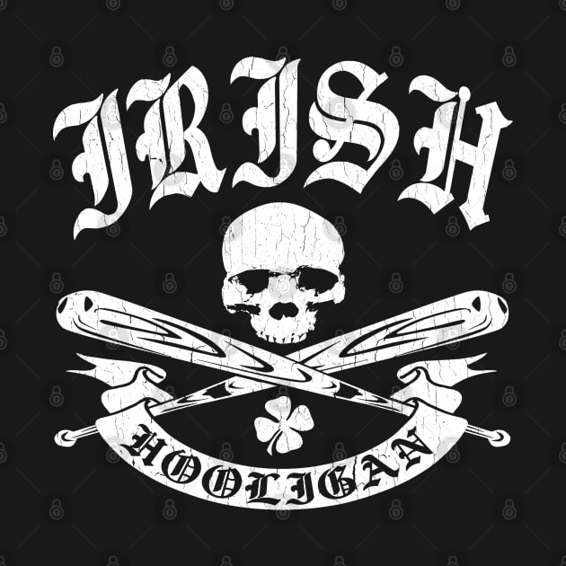 Irish Hooligan (vintage distressed look) by robotface