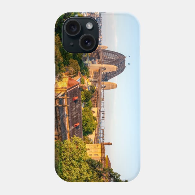 Sydney Harbour Bridge, Sydney, NSW, Australia Phone Case by Upbeat Traveler