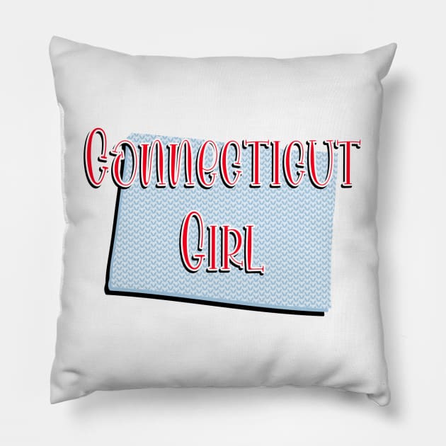 Connecticut Girl Pillow by Flux+Finial