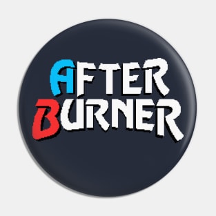 After Burner Logo Pin