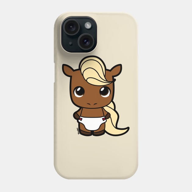 Year of the Horse Tooniefied Phone Case by Tooniefied