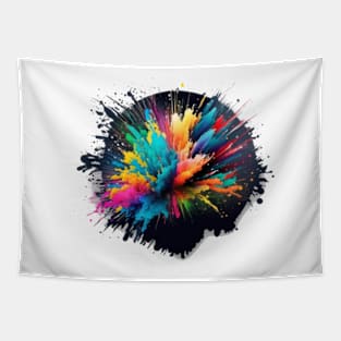 Color explosion Tapestry