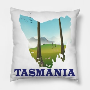 Tasmania Map Pillow