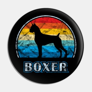 Boxer Vintage Design Dog Pin