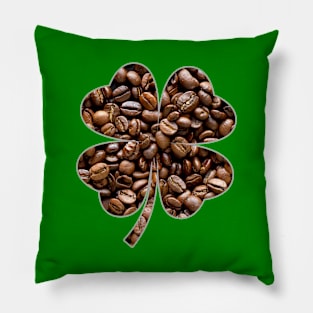 St Patricks Day Irish Coffee Lover Pillow