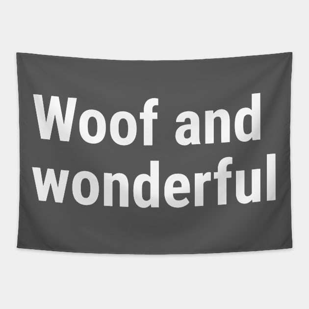 Woof and Wonderful Tapestry by sapphire seaside studio