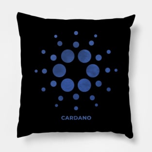 Cardano ADA Logo Blockchain Crypto Astronaut to the moon Hodl Pillow