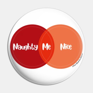 Venn Diagram Christmas Naughty Me Nice Pin