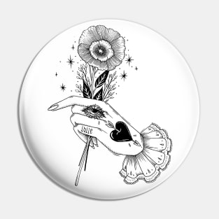 a Kind Flower Pin