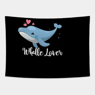 Whale lover Tapestry