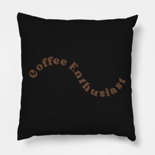 Coffee Enthusiast Pillow