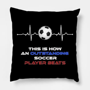 Soccer T-Shirt Gift Men Women Kids Pillow