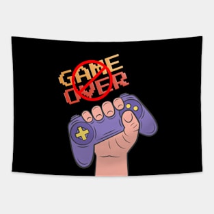 Gaming Addiction: Gamers Never Die Tapestry