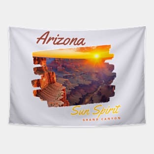 Arizona Sun Spirit Grand Canyon Series Tapestry