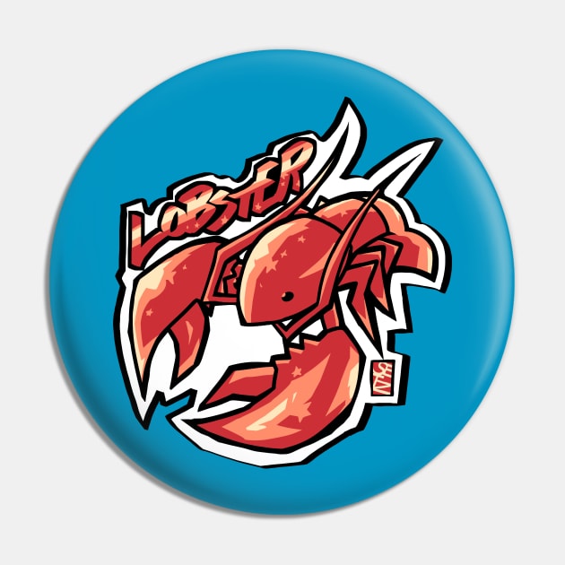 Lobster Pin by Setzeri