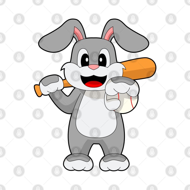 Rabbit Baseball Baseball bat Sports by Markus Schnabel