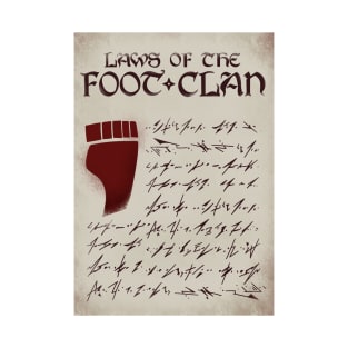 Laws of the Foot Clan T-Shirt