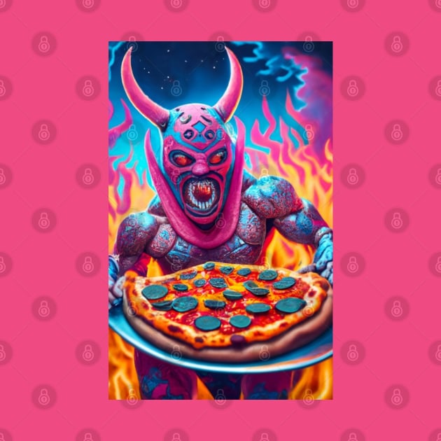 Pizza Demon #3 by zombill