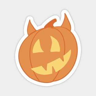 Demon pumpkin Magnet