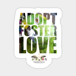 Adopt Foster Love!  Ms. Polly! Magnet