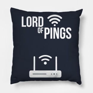 Lord Of The Pings (Modern) Pillow