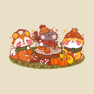 Cute Autumn Picnic T-Shirt