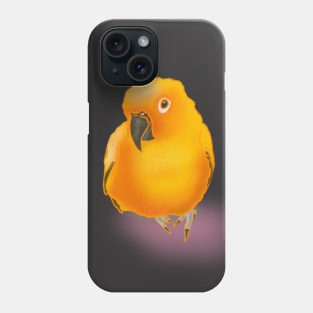 Fluffy Sun Conure Phone Case