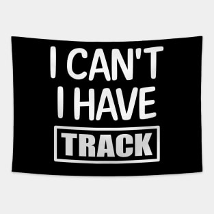 I Can't I have Track Tapestry