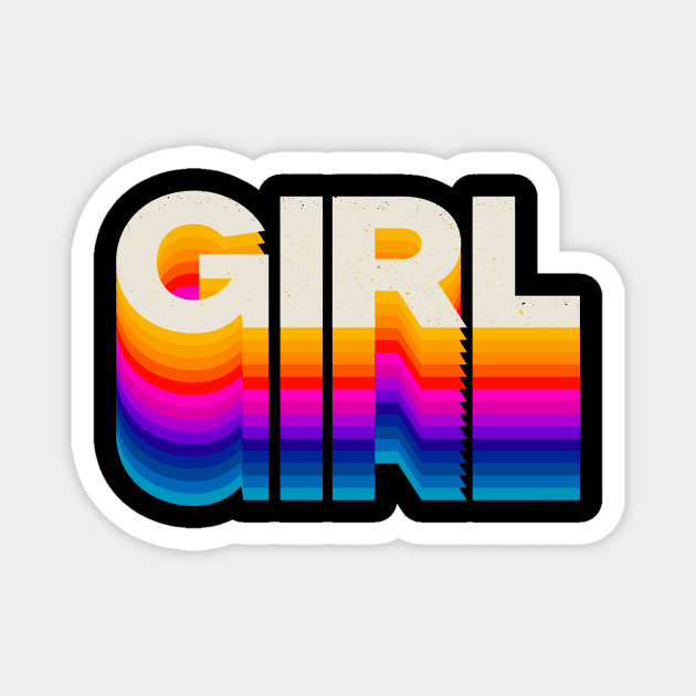 4 Letter Words - Girl Magnet by DanielLiamGill