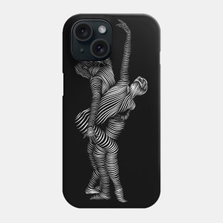 couple dancer silhouette Phone Case