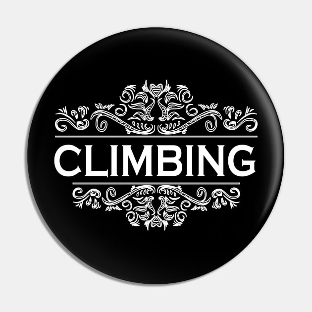 Sports Climbing Pin by Shop Ovov