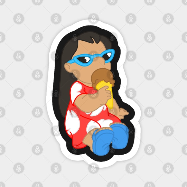 Lilo Magnet by VinylPatch