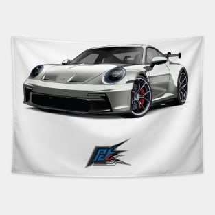 porsche 992 gt3 Tapestry