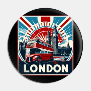 London Bus Pin