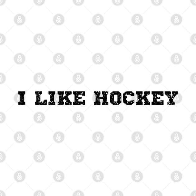 i like hockey by mdr design