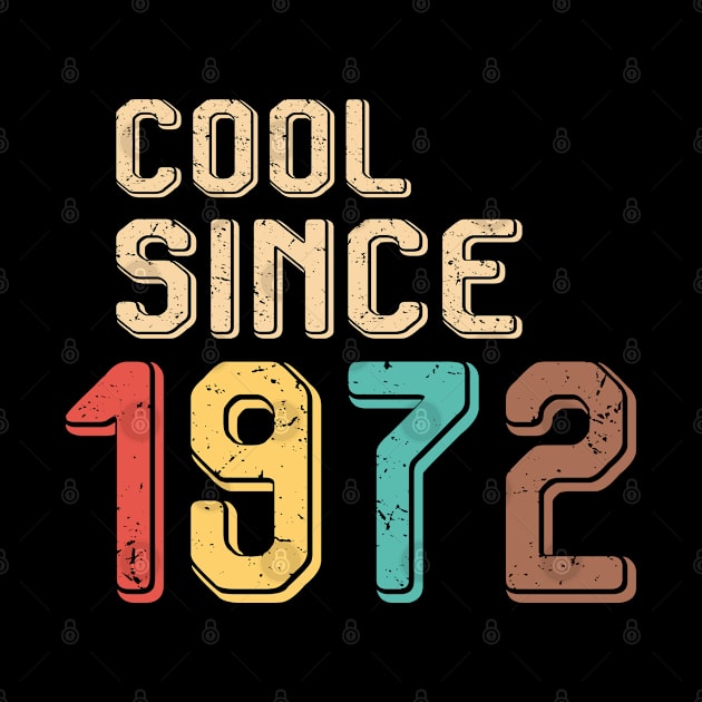 Birthday Vintage, Cool Since 1972 by Adikka